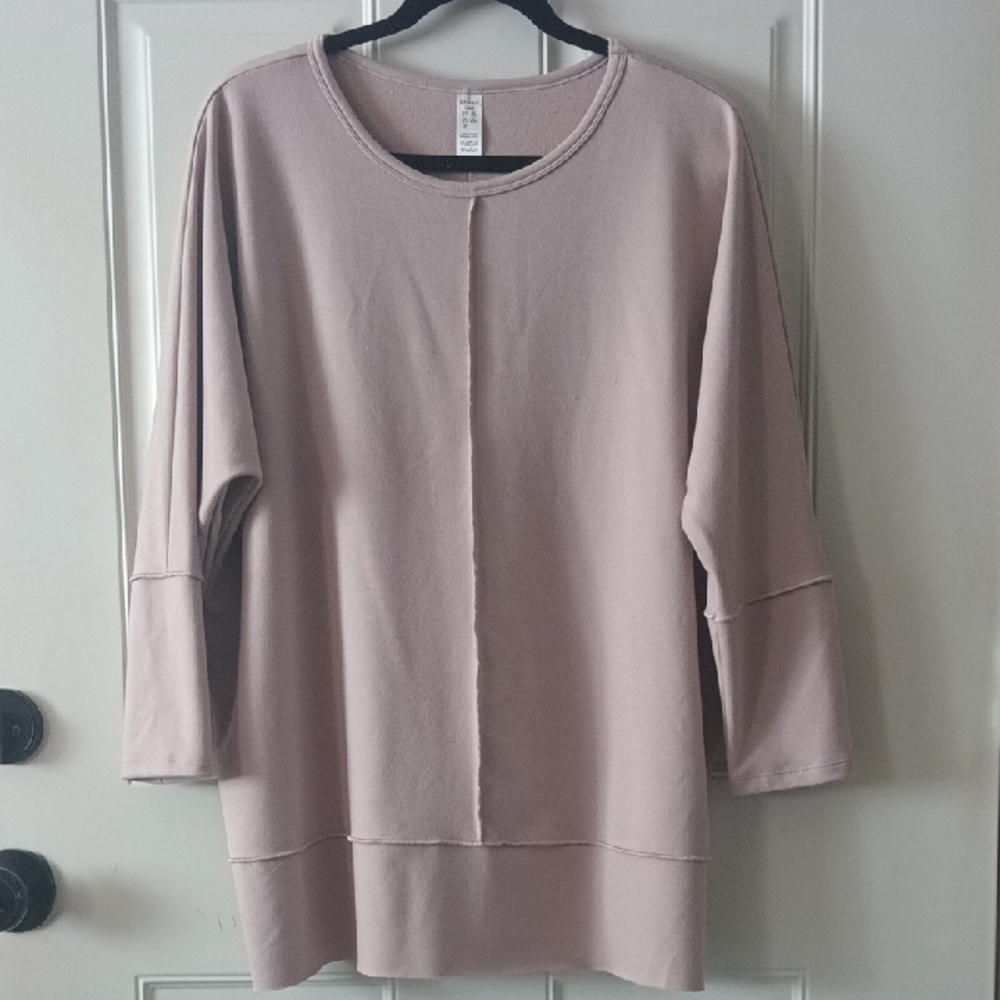SPANX Women's Light Blush Pink Top Size L